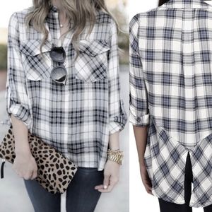 Sam Edelman Plaid Shirt